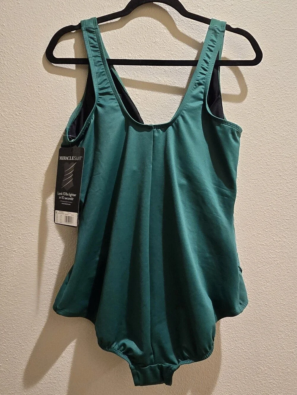 NWT Miraclesuit Must Have Oceanus In Malachite Green One Piece Swimsuit 20W